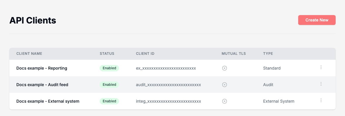 API Clients