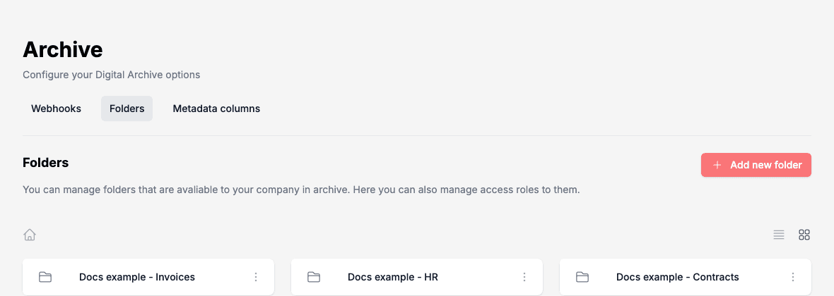 Folders