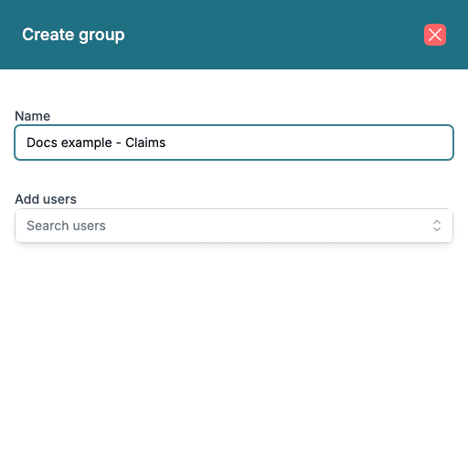 Create a group