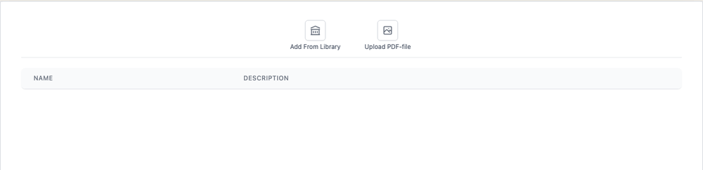 Uploading two PDF files and changing their order