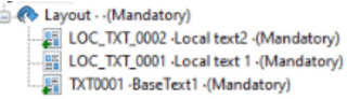 Checked items marked