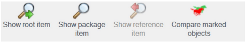 Package viewing options